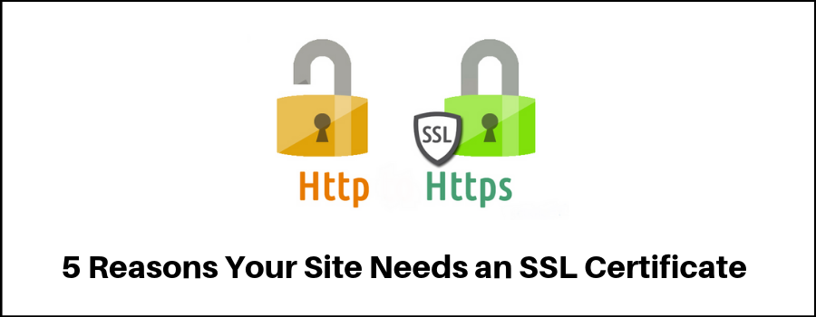 5 Reasons Your Site Needs an SSL Certificate